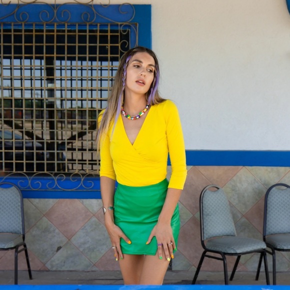 Yellow Bodysuit - Picture 3 of 3